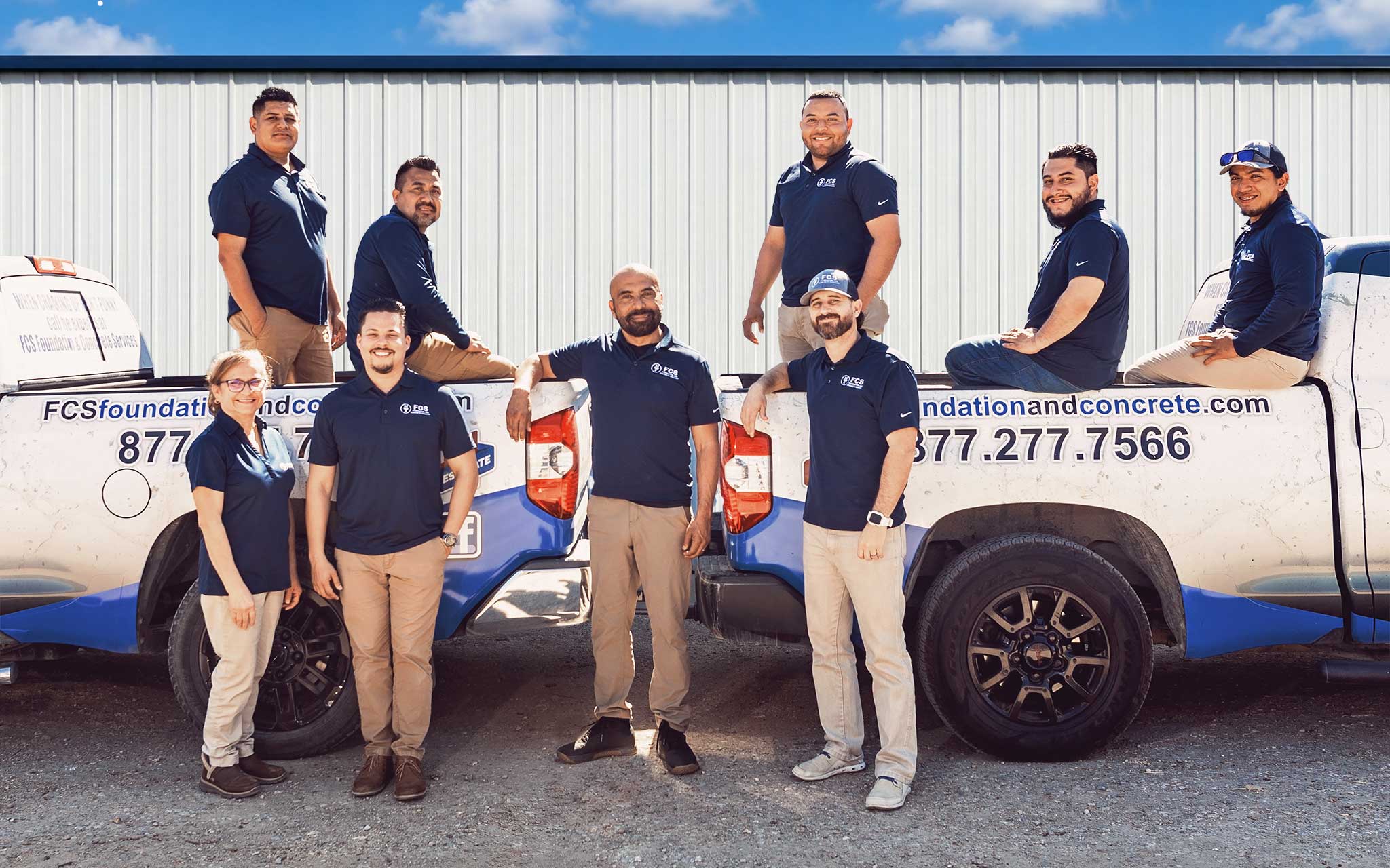 FCS Foundation Repair and Concrete Services Team