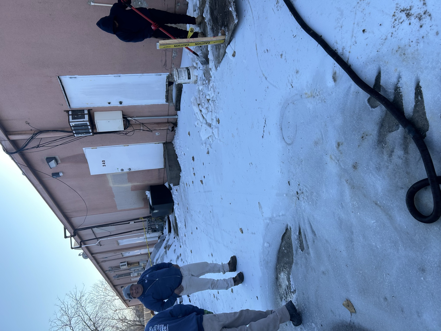 FCS mudjacking crew filling voids under concrete